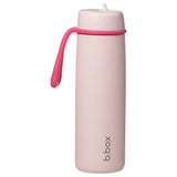 b.box Insulated Flip Top 690ml Bottle - Pink Paradise