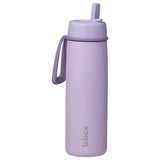 b.box Insulated Flip Top 690ml Bottle - Lilac Love