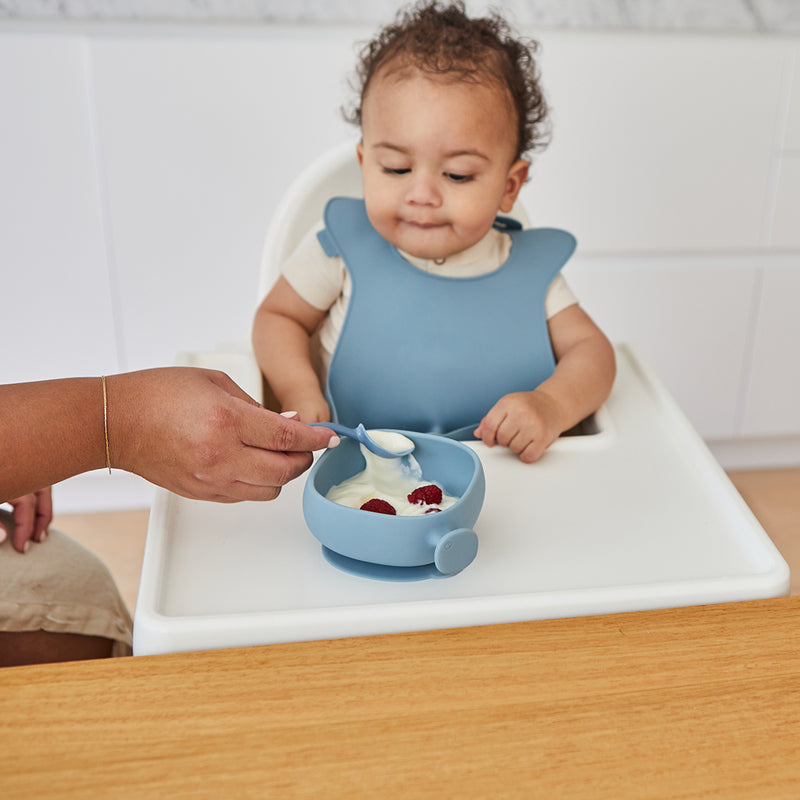 Silicone Bowl + Lid - Ocean