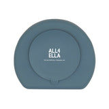 Silicone suction plate - Slate Blue