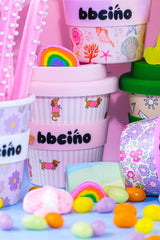 Dash in Pink Babycino Cup - 120ml (Straw Included)