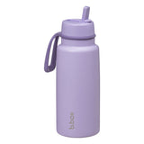 b.box Insulated Flip Top 1L Bottle - Lilac Love