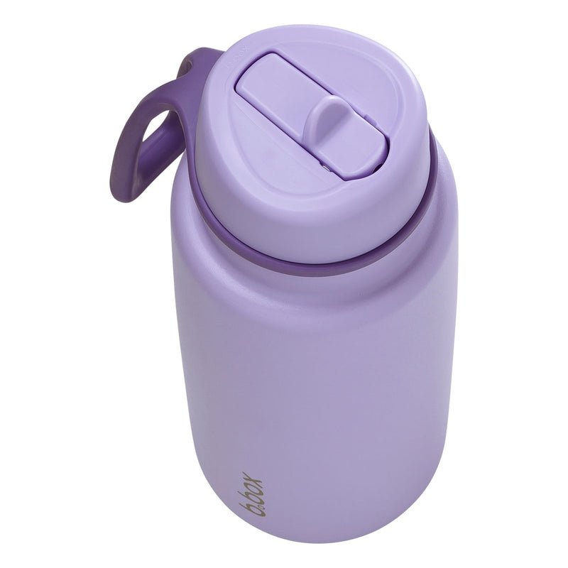 b.box Insulated Flip Top 1L Bottle - Lilac Love