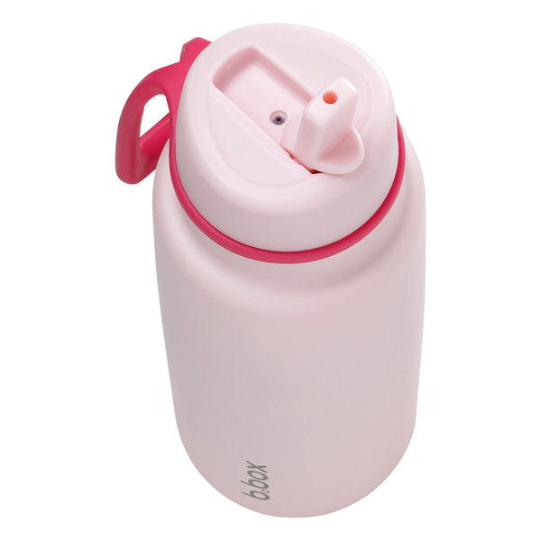 b.box Insulated Flip Top 1L Bottle - Pink Paradise