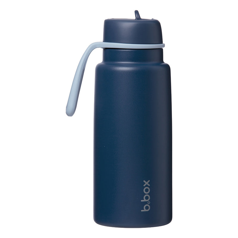 b.box Insulated Flip Top 1L Bottle - Midnight