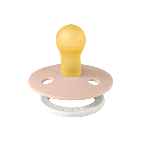 BIBS Pacifier - Colour | Latex | Night Glow | Blush