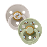 BIBS Pacifier - STUDIO Colour | Latex | Bumblebee Mushroom Mix