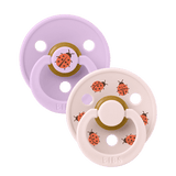 BIBS Pacifier - STUDIO Colour | Latex | Ladybug Violet Sky Mix
