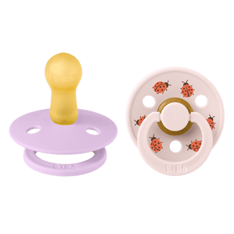 BIBS Pacifier - STUDIO Colour | Latex | Ladybug Violet Sky Mix