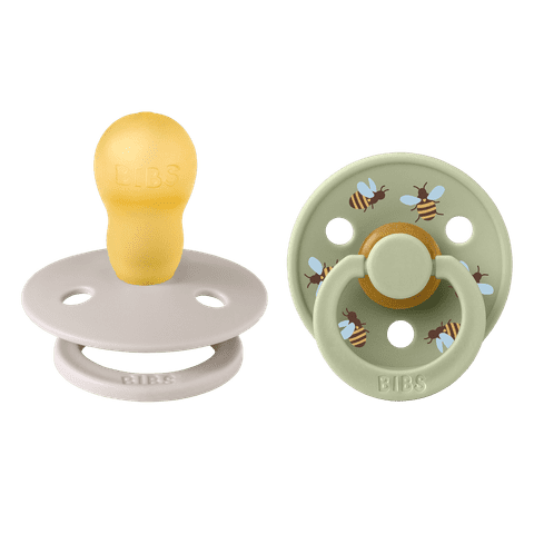 BIBS Pacifier - STUDIO Colour | Latex | Bumblebee Mushroom Mix