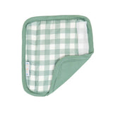 Reversible Harness Covers - Gingham Sage