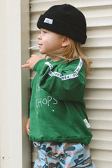 Cheeky Chops Jumper ✿ Emerald Green