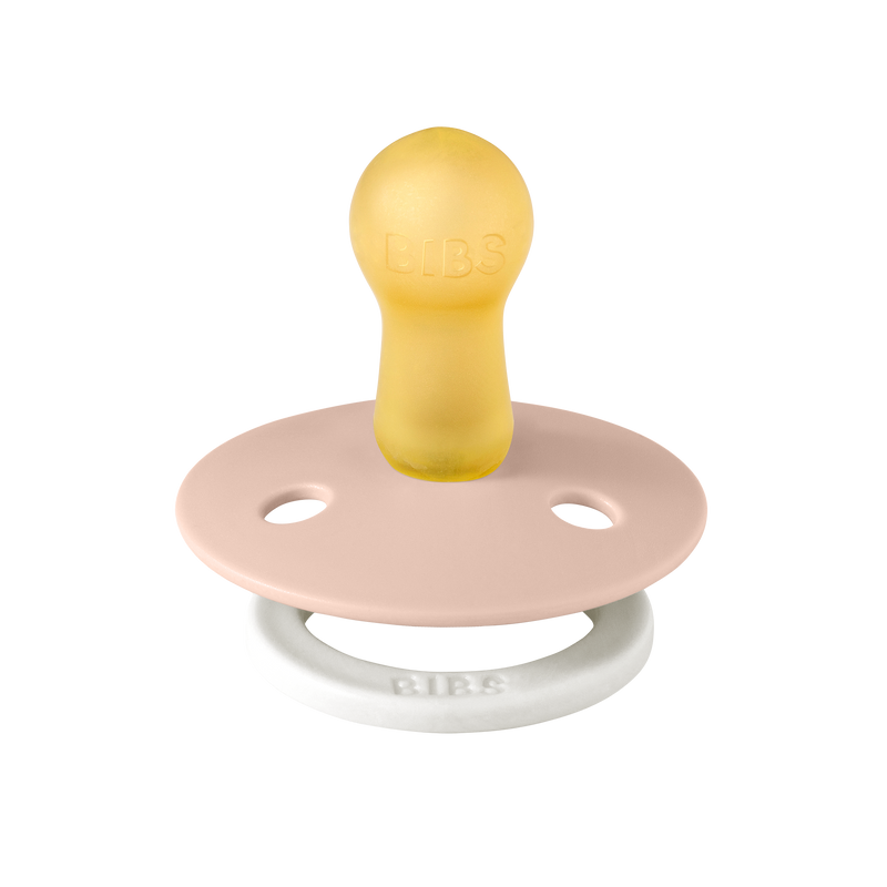 BIBS Pacifier - Colour | Latex | Night Glow | Blush