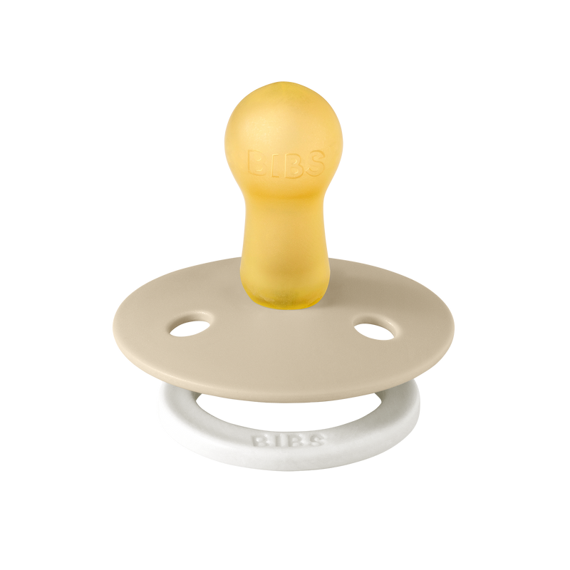 BIBS Pacifier - Colour | Latex | Night Glow | Vanilla