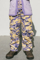 Camo Cargo Pant ✿ Ultraviolet
