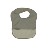 Recycled Pouch Bib - Two-tone Sage