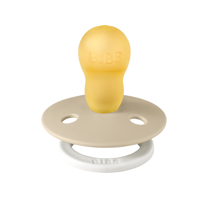 BIBS Pacifier - Colour | Latex | Night Glow | Vanilla