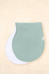 Burp Cloth - Sage (Rib)