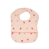 Recycled Pouch Bib - Strawberries