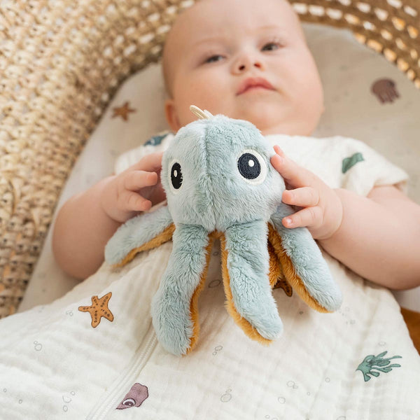 Tiny Rattle Jelly Plush - Blue