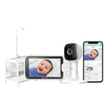 5” Smart HD Nursery Pal Skyview Baby Monitor With Cot Stand (OBH650P)