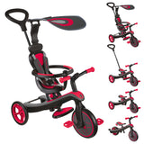 Globber EXPLORER Trike 4 in 1 - Red