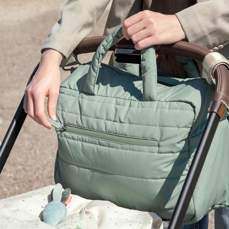 Done By Deer Quilted Changing Bag - Green