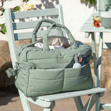 Done By Deer Quilted Changing Bag - Green