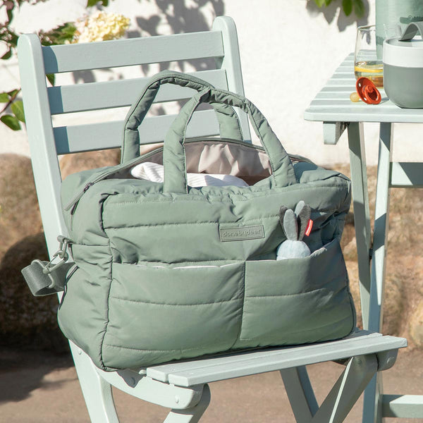 Done By Deer Quilted Changing Bag - Green