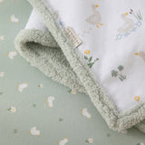 Organic Jersey Sherpa Blanket - Goosey Goosey