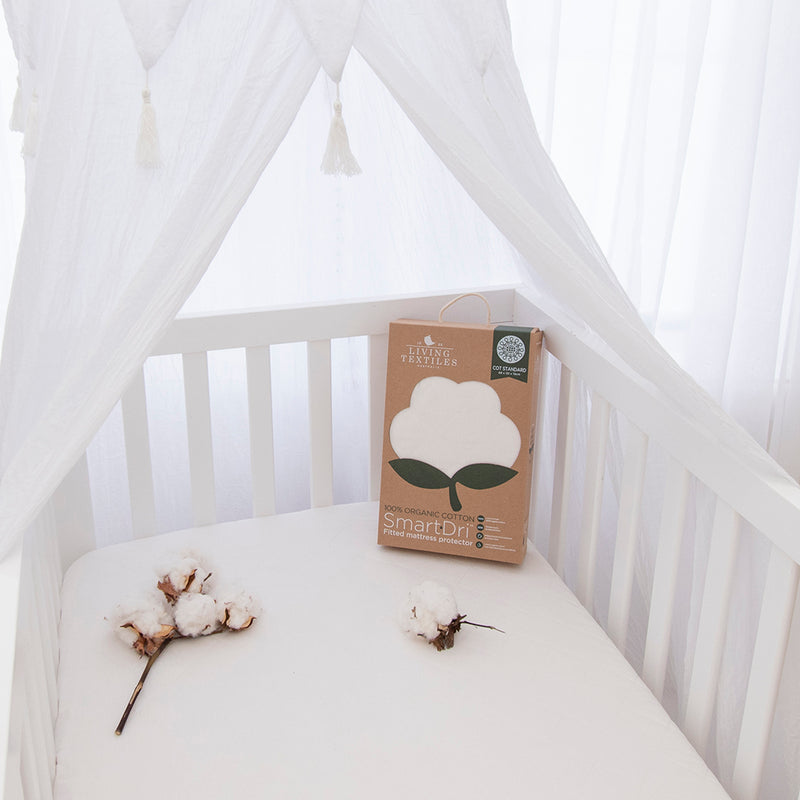 Organic Smart-Dri Mattress Protector - Cot