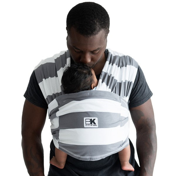 Baby K'Tan Original - Charcoal Stripe