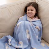 Blue Ducks Blanket