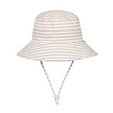 Kids Bucket Hat- Natural Stripe