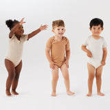 Bodywear 3-Pack Short Sleeve Bodysuits Neutral 0.2 Tog