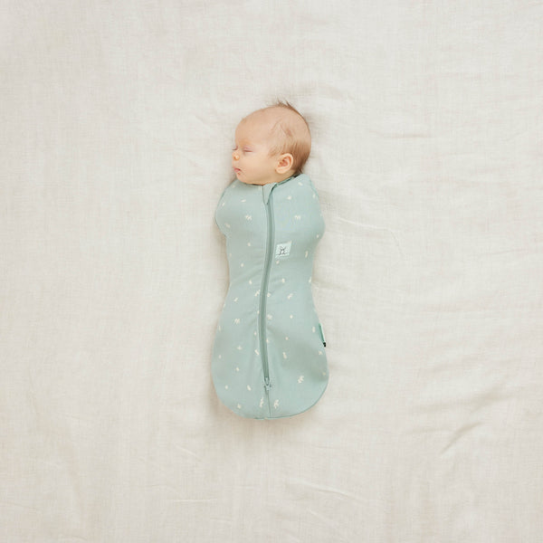 ergoPouch Tiny Baby (00000) Cocoon Swaddle Bag - Sage | Tog 0.2