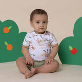 Short Sleeve Bodysuit - Farm