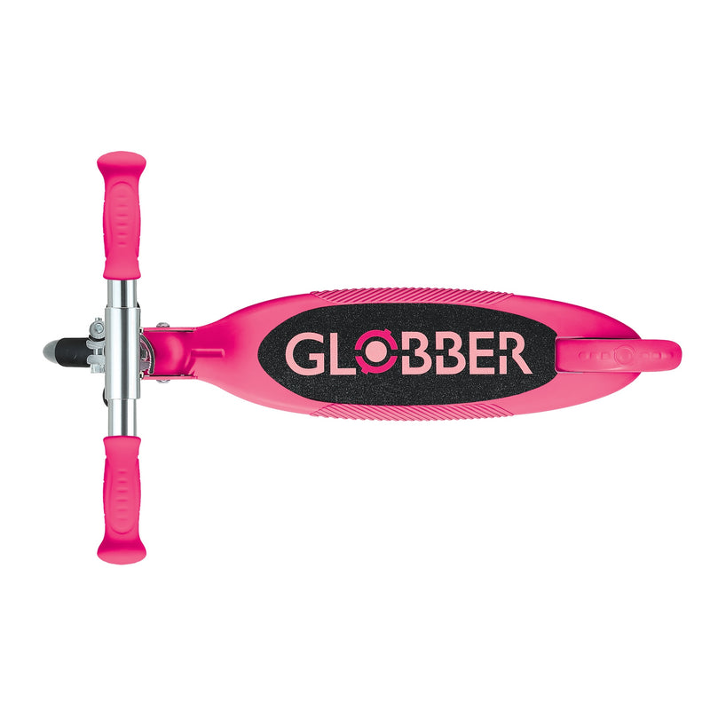 Globber FLOW FOLDABLE JUNIOR with Lights - Pastel Pink/Fuchsia