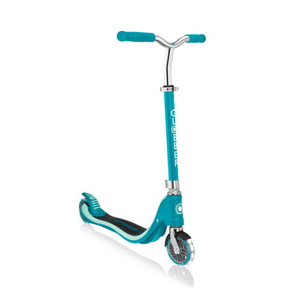 Globber FLOW 125 Scooter with light up wheels - Teal