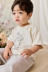 Jamie Kay Organic Cotton Bjorn Tee - Snuggle Buddy Cloud