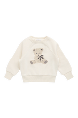 Jamie Kay Organic Cotton Hayes Sweatshirt - Theo Teddy Cloud