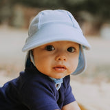 Legionnaire Hat with Strap - Baby Blue