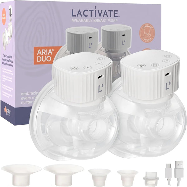 Lactivate ARIA Wearable Breastpump - Duo Set
