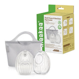 Haakaa Wearable Shell Manual Breast Pump with Steriliser Bag- 75ml (2pk)