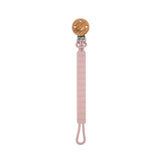 Mod & Tod Silicone Pacifier Clip | Blush Pink