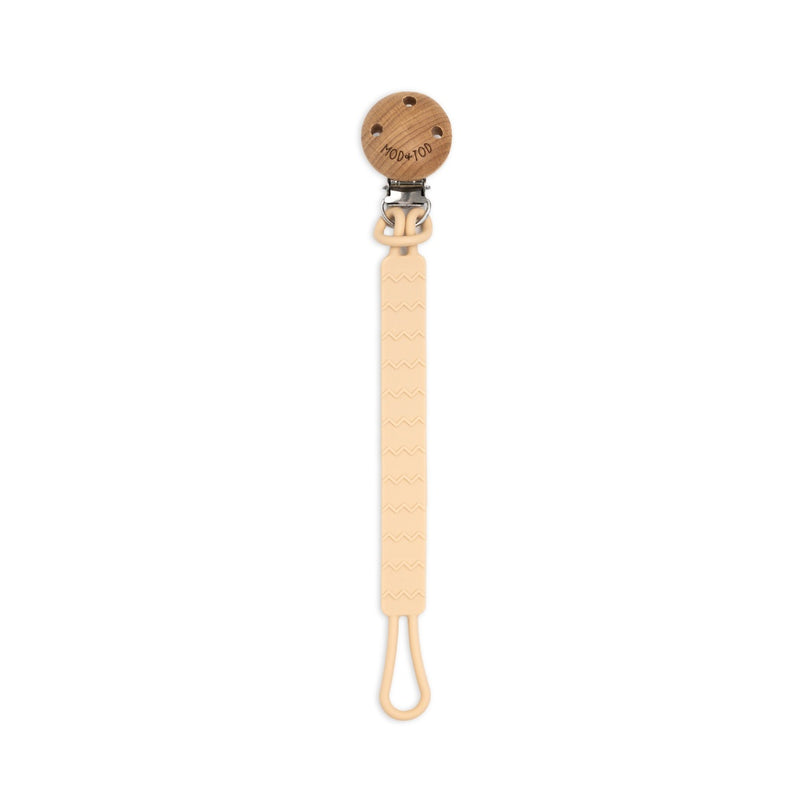 Mod & Tod Silicone Pacifier Clip | Chai