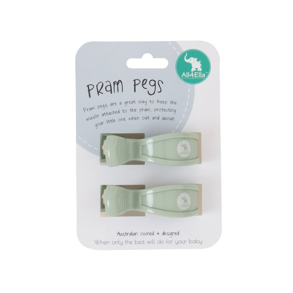 2 Pack Pegs - Sage