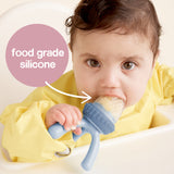 Silicone Fresh Food Feeder - Lullaby Blue