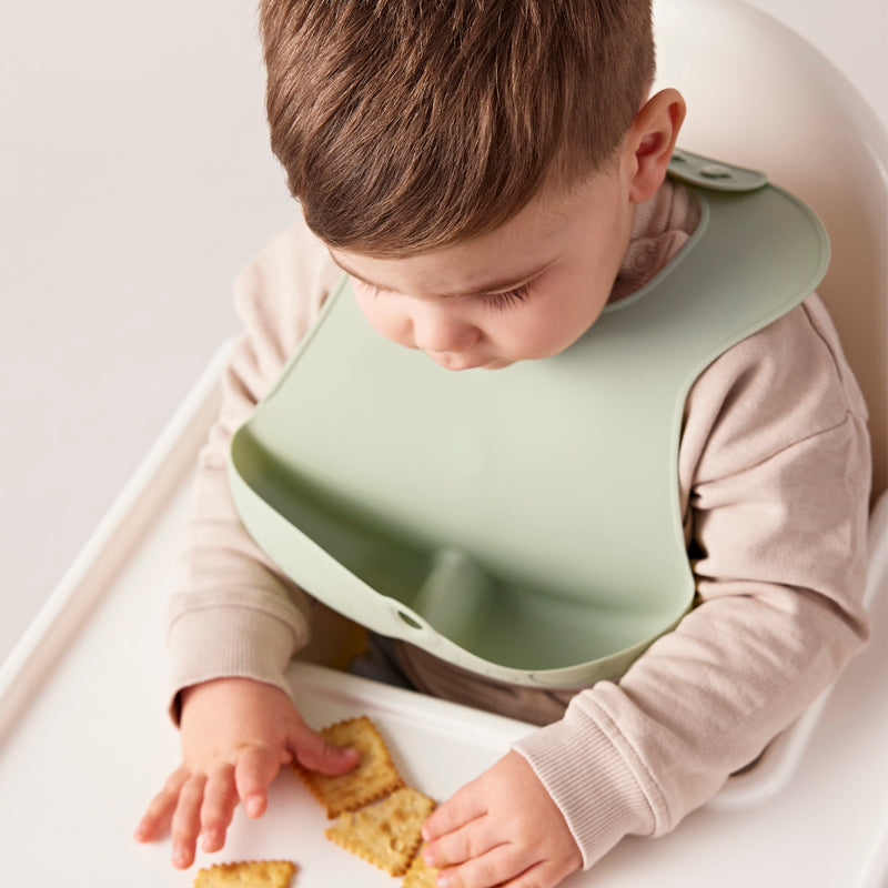 b.box Silicone Bib - Sage