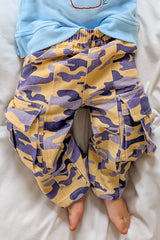Camo Cargo Pant ✿ Ultraviolet